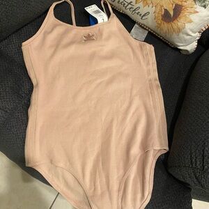 Brand New Pretty in Rose Adidas Bodysuit